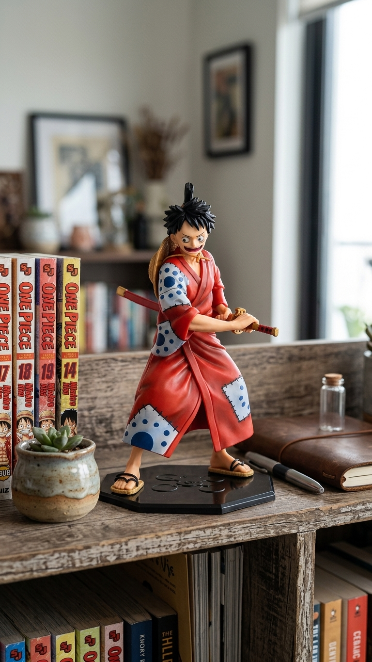 One Piece: Monkey D. Luffy "Luffytaro – Wano Country" Premium Action Figure (24cm)