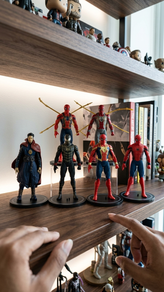 Marvel Studios Spider-Man & Doctor Strange: "Multiverse Convergence" Premium Multi-Pose Action Figure Set (Pack of 6)