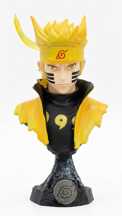 Naruto Shippuden: Naruto Uzumaki "Kurama Link + Sage Mode" Premium 16cm Desktop Bust