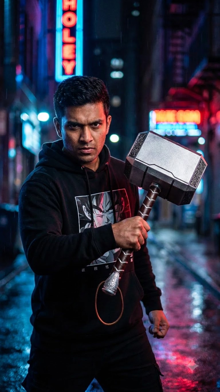 Marvel Universe: Thor "Mjolnir – Classic God of Thunder Hammer" 45cm Cosplay Prop Replica