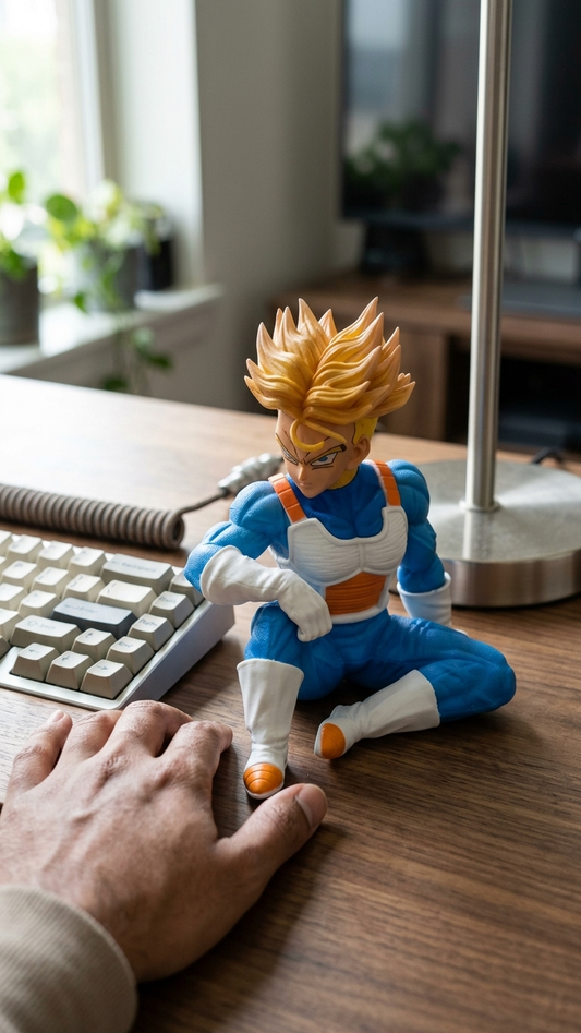 Dragon Ball Z Vegeta "Prince of Saiyans" Sitting Collectible Figure
