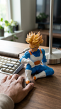 Dragon Ball Z Vegeta "Prince of Saiyans" Sitting Collectible Figure
