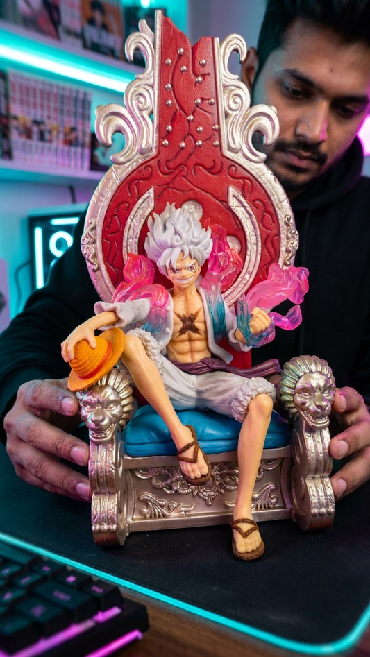One Piece: Monkey D. Luffy "Gear 5" Liberation Action Figure – Sun God Nika Edition