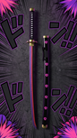 One Piece: Roronoa Zoro "Shusui" Wooden Katana – Black Blade Edition (102cm)