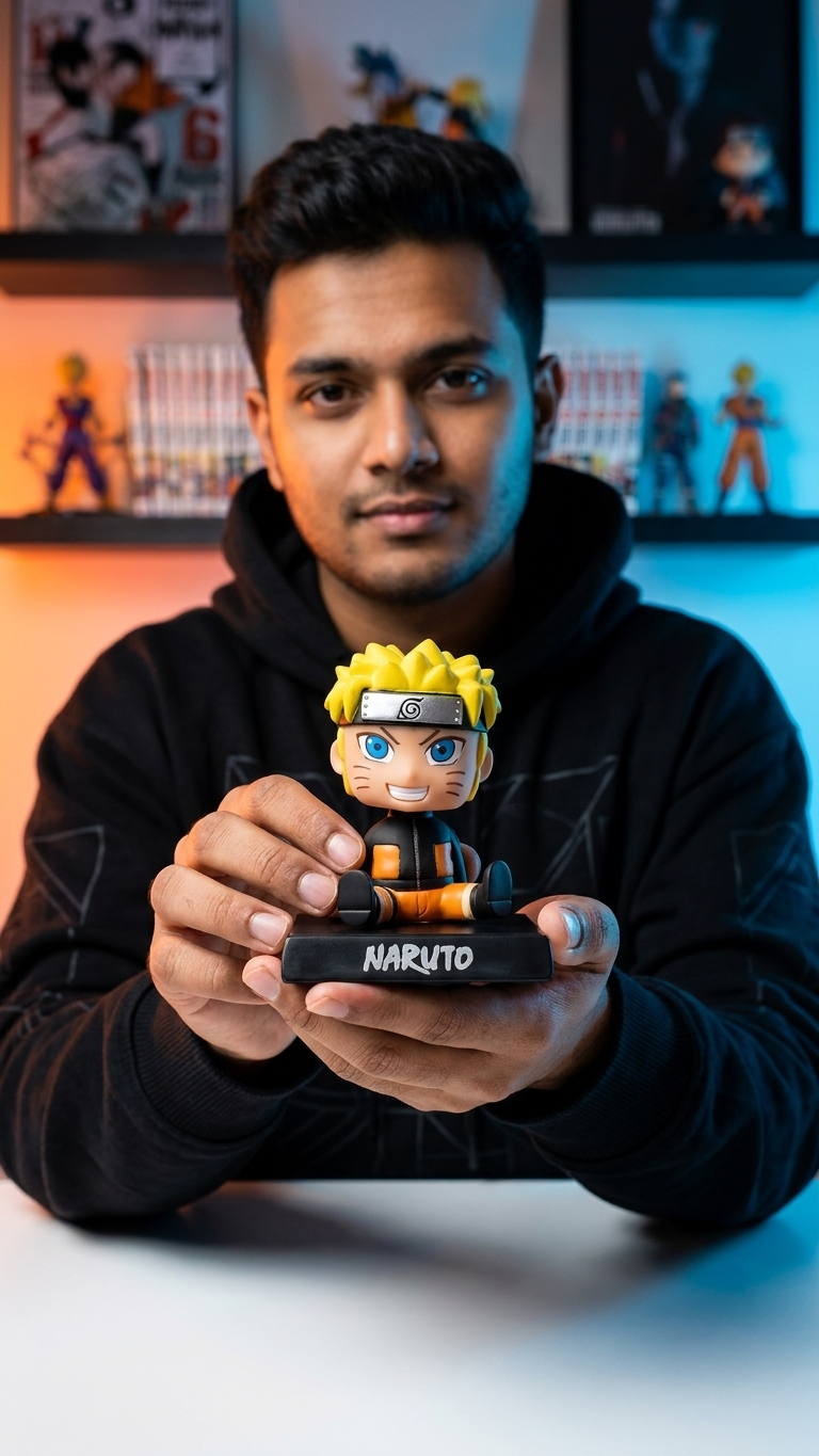 Naruto Bobblehead Figure – Anime Collection (With Box)