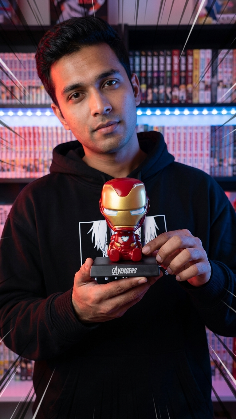Iron Man Bobblehead – Marvel Collection (With Box)