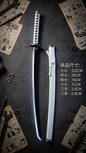 One Piece: Roronoa Zoro "Wado Ichimonji" Wooden Katana – Great Grade Meito (104cm)