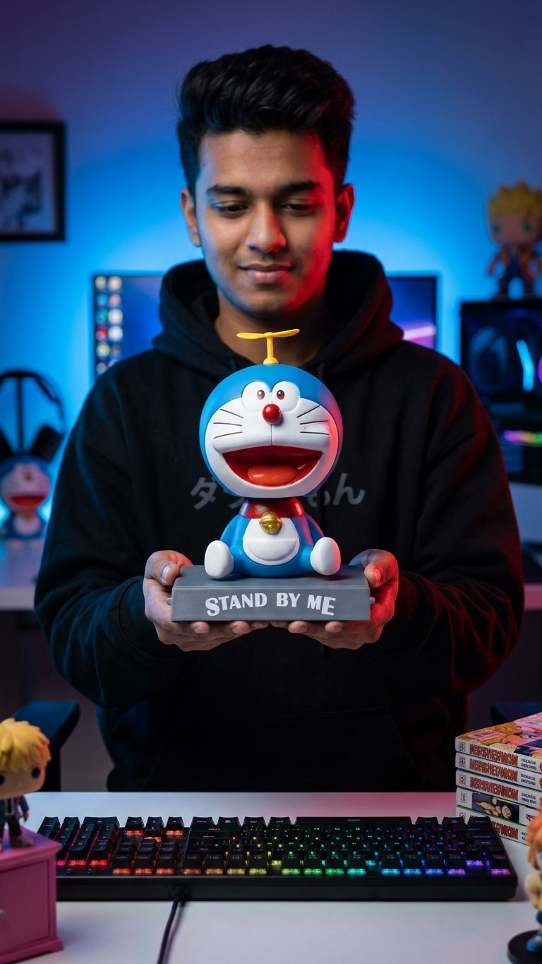 Cool Doraemon Bobblehead – Limited Edition (With Box)