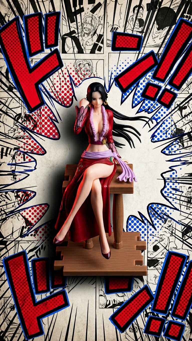 One Piece Boa Hancock "Pirate Empress" Collectible Action Figure - 20cm