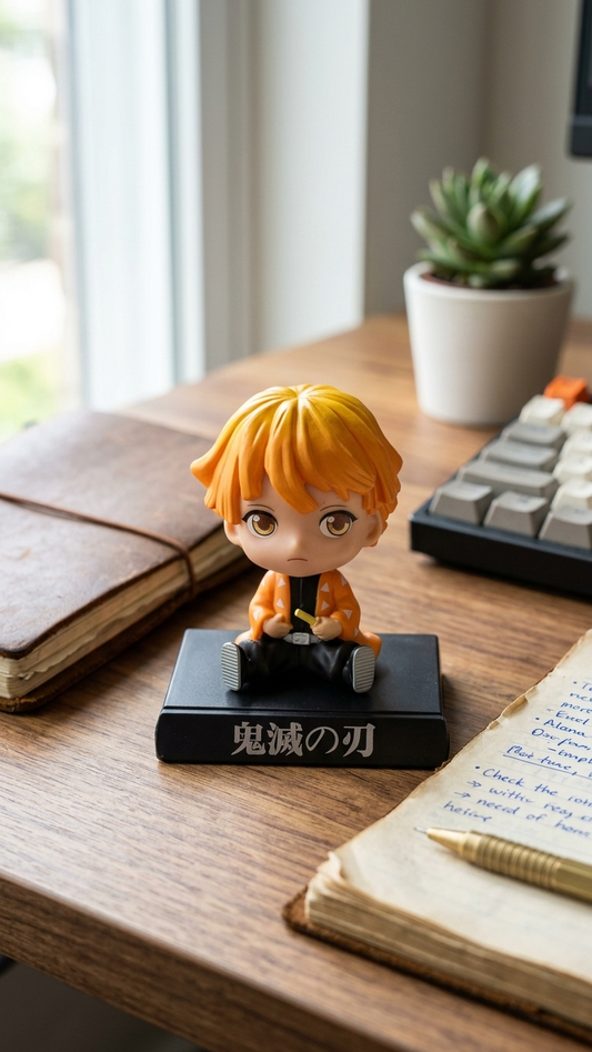 Demon Slayer Zenitsu Agatsuma "Sleeping Thunderbolt" Bobblehead Figure