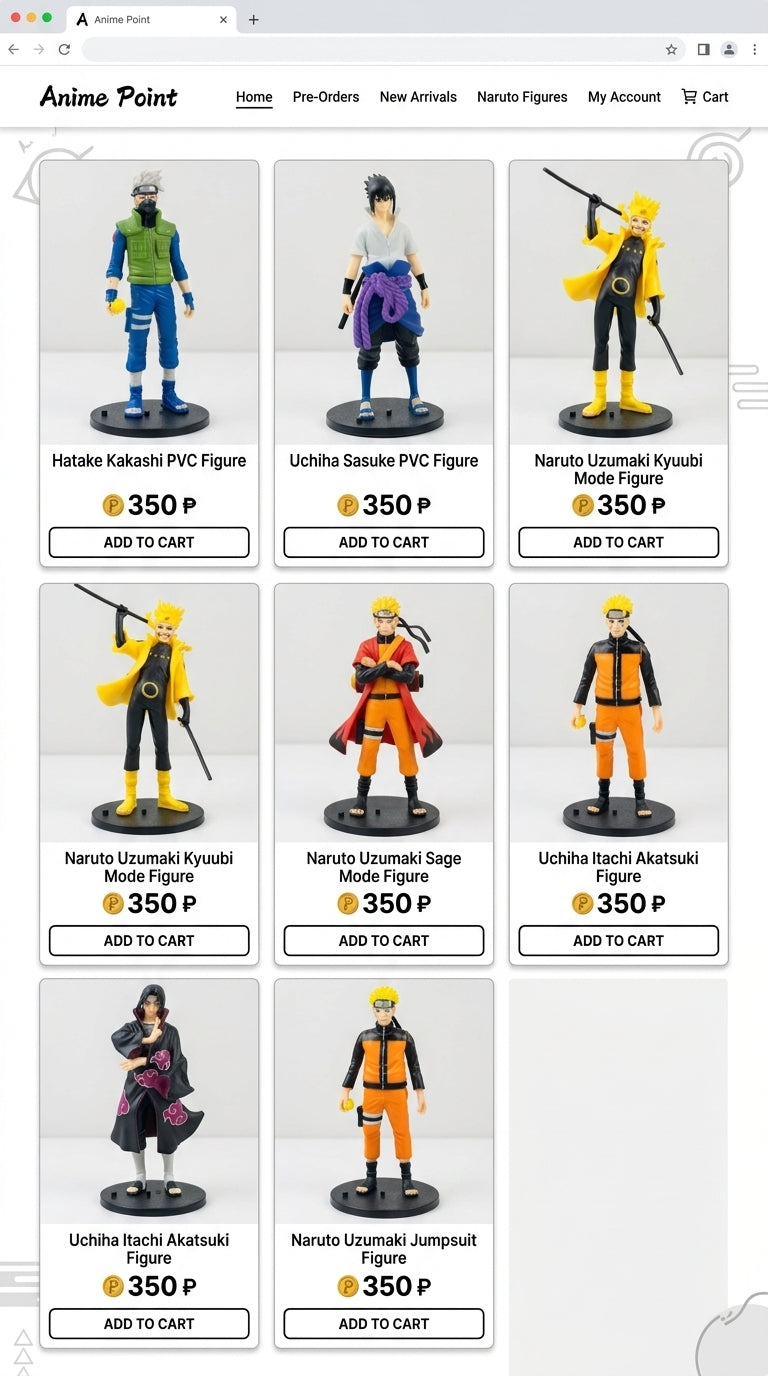 Naruto Shippuden "Legendary Shinobi" 17cm Individual Action Figures