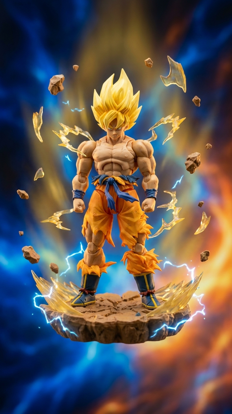 Dragon Ball Z Son Goku "Super Saiyan Awakened" Massive 43cm Display Statue