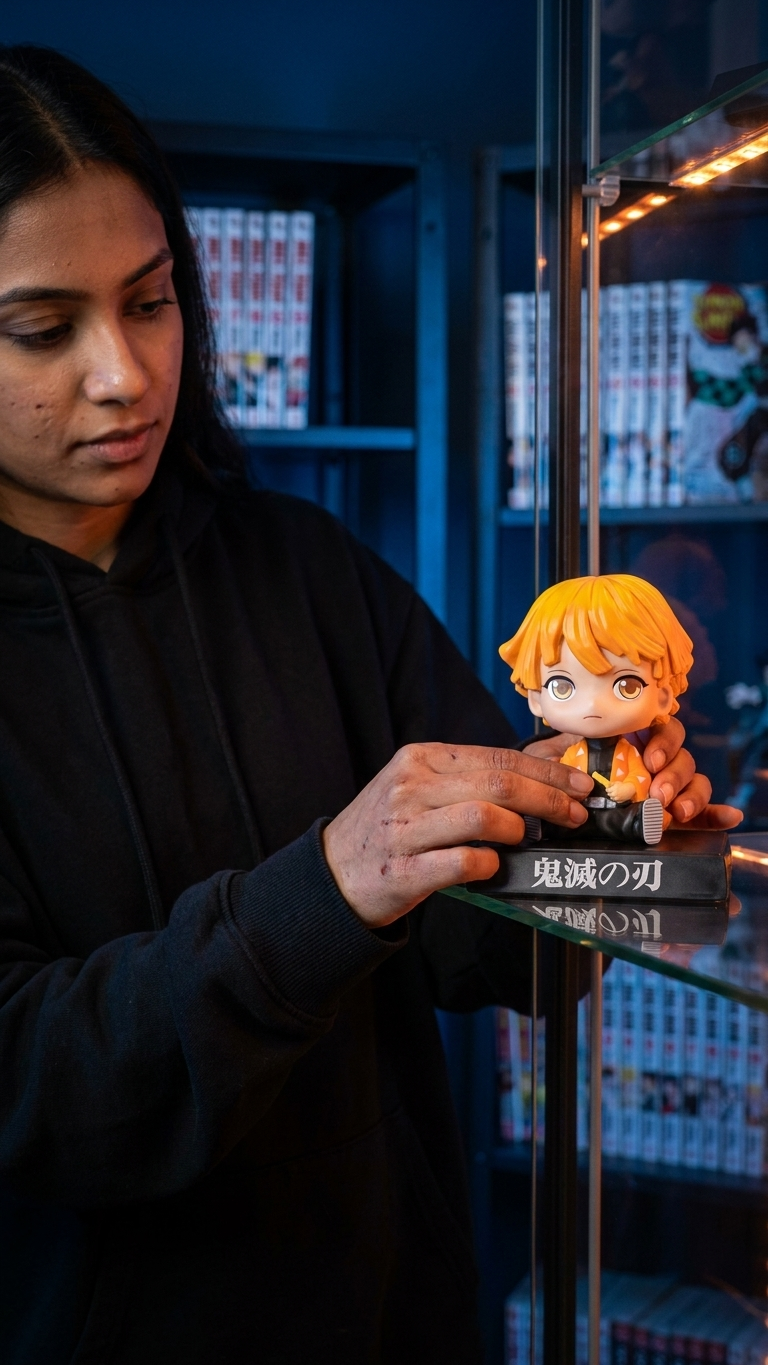 Demon Slayer Zenitsu Agatsuma "Sleeping Thunderbolt" Bobblehead Figure