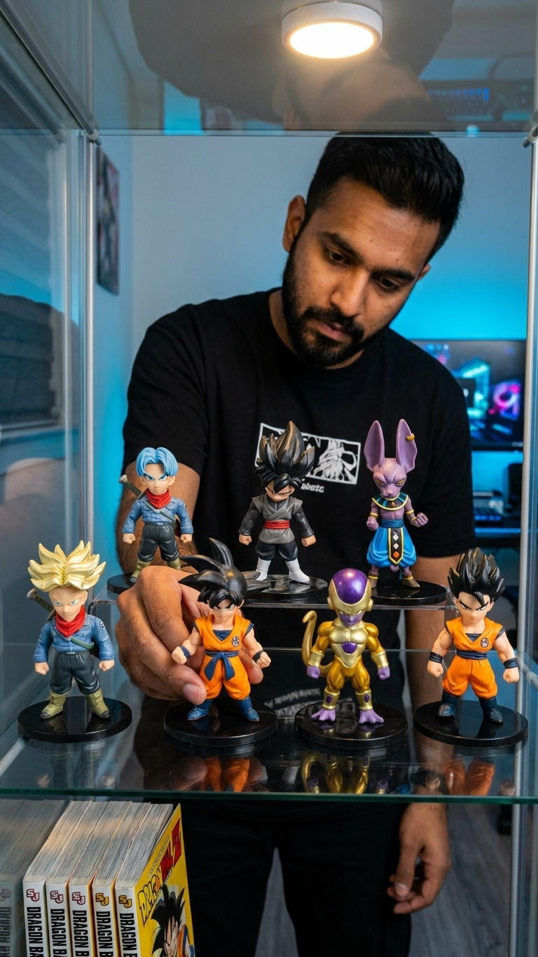 Dragon Ball Z "Power Level" Mini Collectible Figure
