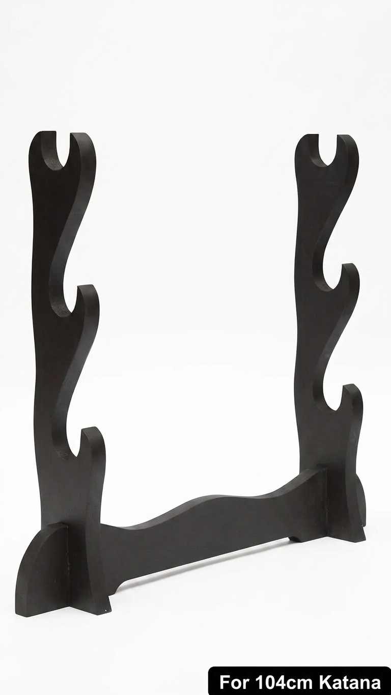 Premium Triple-Tier Universal Sword & Katana Display Stand