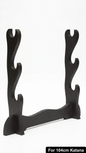 Premium Triple-Tier Universal Sword & Katana Display Stand