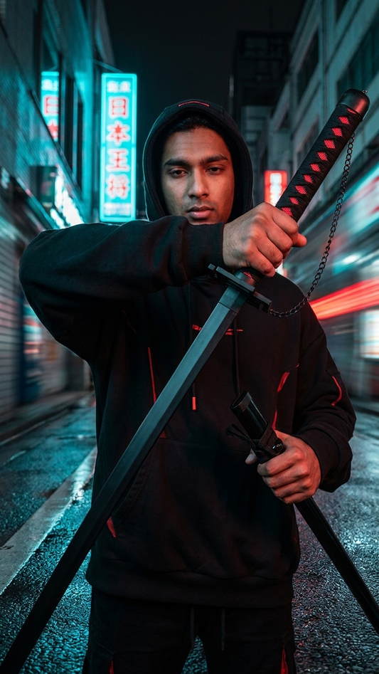 Bleach: Ichigo Kurosaki Wooden Tensa Zangetsu Katana – Bankai Edition (101cm)