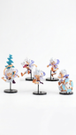 Gear 5 Luffy Crazy Reaction Figure – Set of 5pcs | One Piece