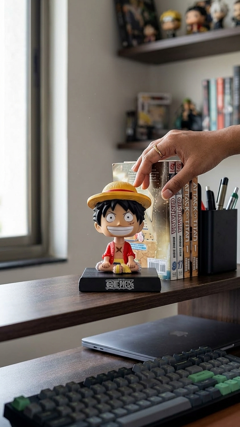 Monkey D. Luffy Bobblehead – One Piece Collection (With Box)