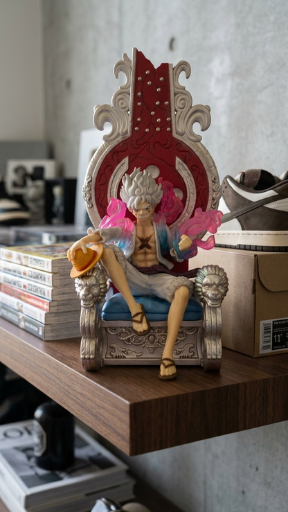One Piece: Monkey D. Luffy "Gear 5" Liberation Action Figure – Sun God Nika Edition