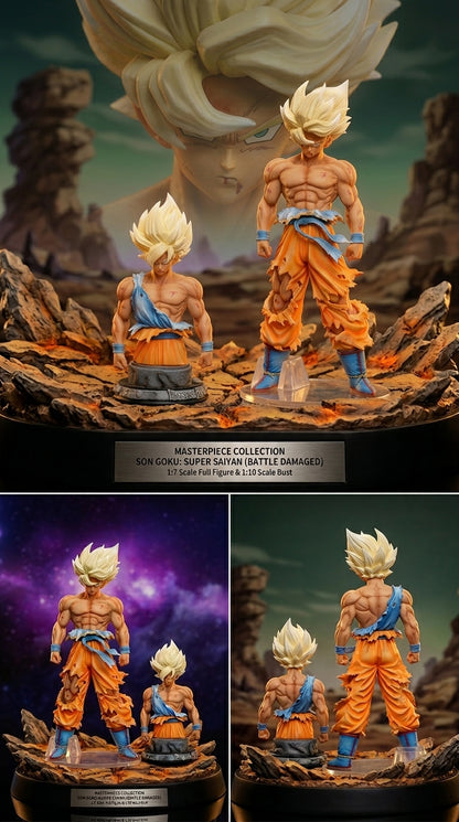 Dragon Ball Z Super Saiyan Goku Massive 42cm Collector’s Statue (With Bust)