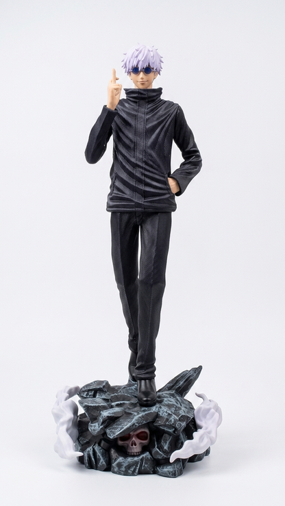 🔥 GOJO SATORU Dual Head Premium Action Figure – 42cm