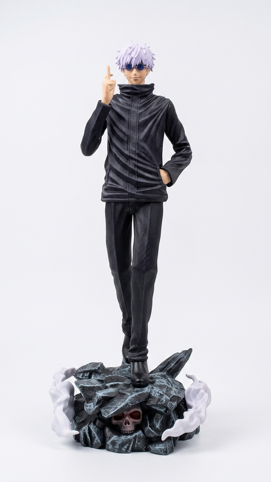 🔥 GOJO SATORU Dual Head Premium Action Figure – 42cm