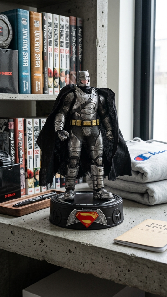 Bat-Man Armored LED Base Figure – 22cm (Blister + Box)