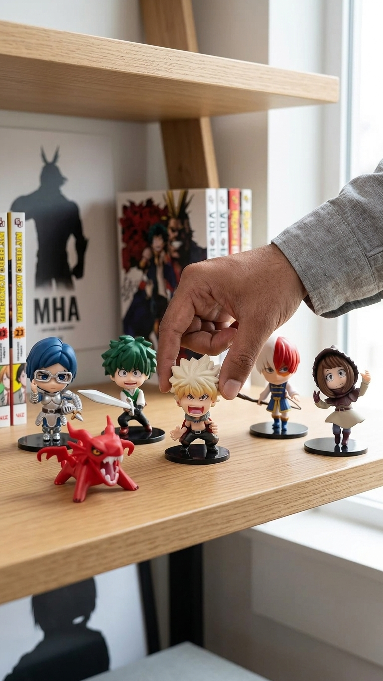 My Hero Academia Fantasy Edition Chibi Action Figure Set - 6 Pieces
