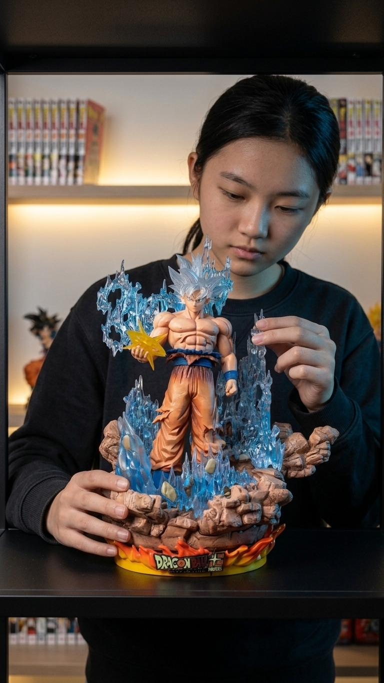 Dragon Ball Super Son Goku "Mastered Ultra Instinct" Premium Collectible Figure - 33cm