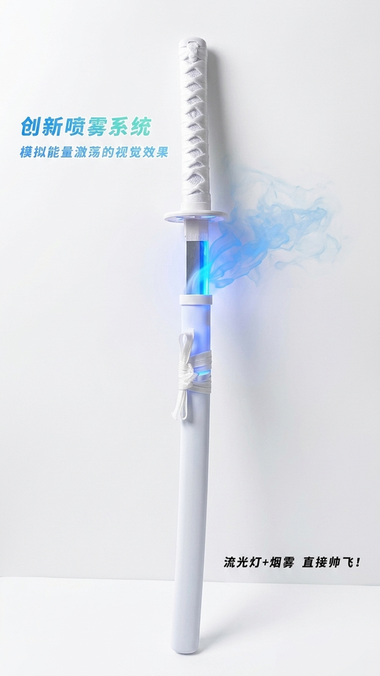 Demon Slayer "Nichirin" LED Katana Collection with Atmospheric Mist Effect