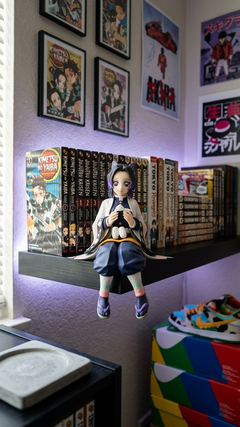 Demon Slayer Shinobu Kocho Sitting "Noodle Stopper" Collectible Figure - 16cm