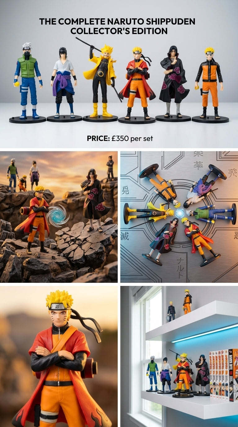 Naruto Shippuden "Legendary Shinobi" 17cm Individual Action Figures
