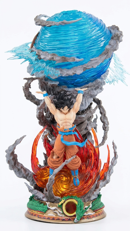 Dragon Ball Z Goku "Ultimate Spirit Bomb" 23cm LED Display Statue