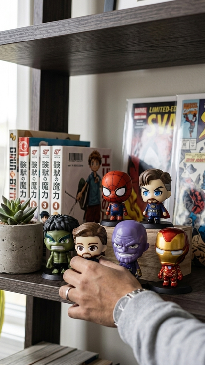 Marvel Avengers: Superhero Miniature Action Figure – Individual 6.5cm Collectible