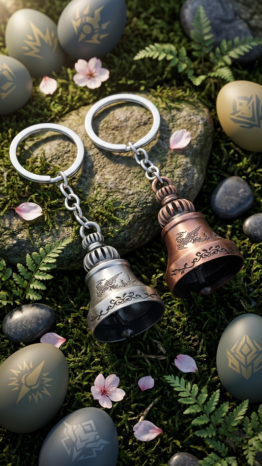 Guardian Bell "Road Legend" Motorcycle Good Luck Charm (Set of 2)