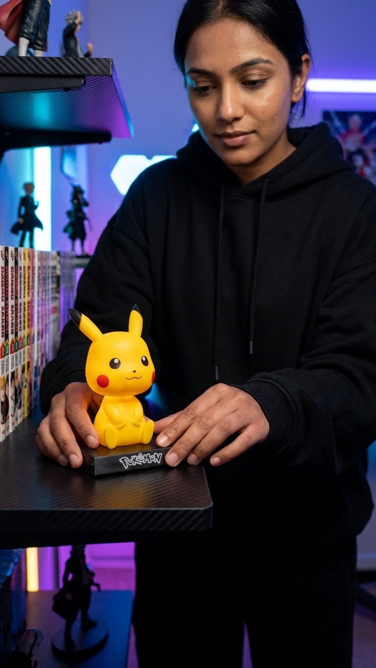 Pikachu Bobblehead – Cute Pokémon Dashboard Figurine (With Box)