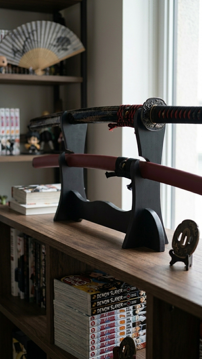 Premium Single-Tier Universal Sword & Collectible Display Stand