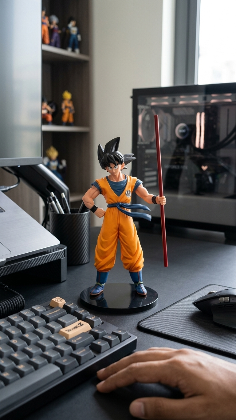 Dragon Ball Z Son Goku Standing Collectible Action Figure - 23cm