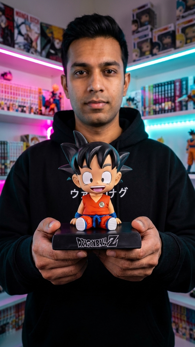 Goku Red Bobblehead – Dragon Ball Z Collection (With Box)