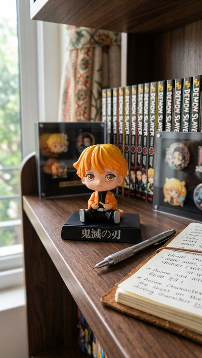 Demon Slayer Zenitsu Agatsuma "Sleeping Thunderbolt" Bobblehead Figure