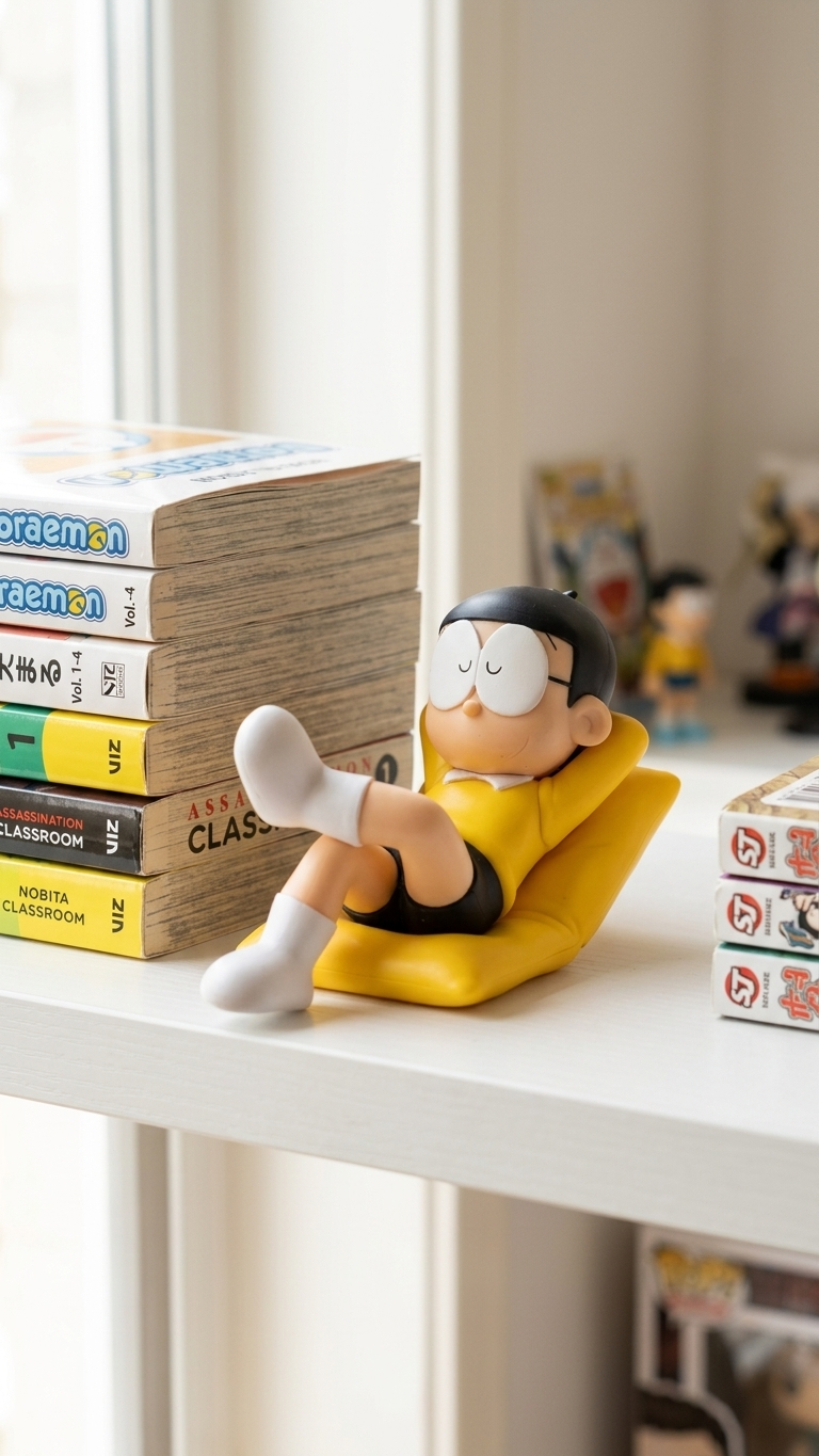 Doraemon "Lazy Afternoon" Nobita Nobi Sleeping Figure