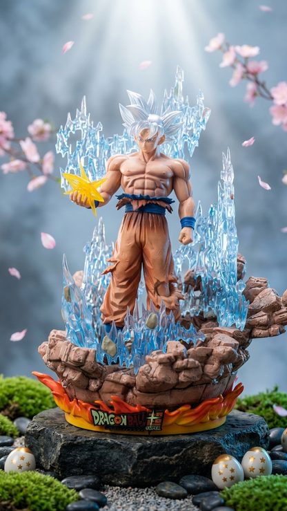 Dragon Ball Super Son Goku "Mastered Ultra Instinct" Premium Collectible Figure - 33cm