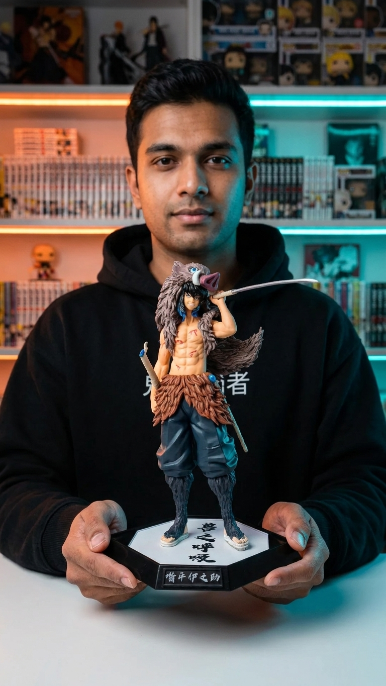 Inosuke Hashibira Action Figure – 30cm Premium Collectible | Demon Slayer