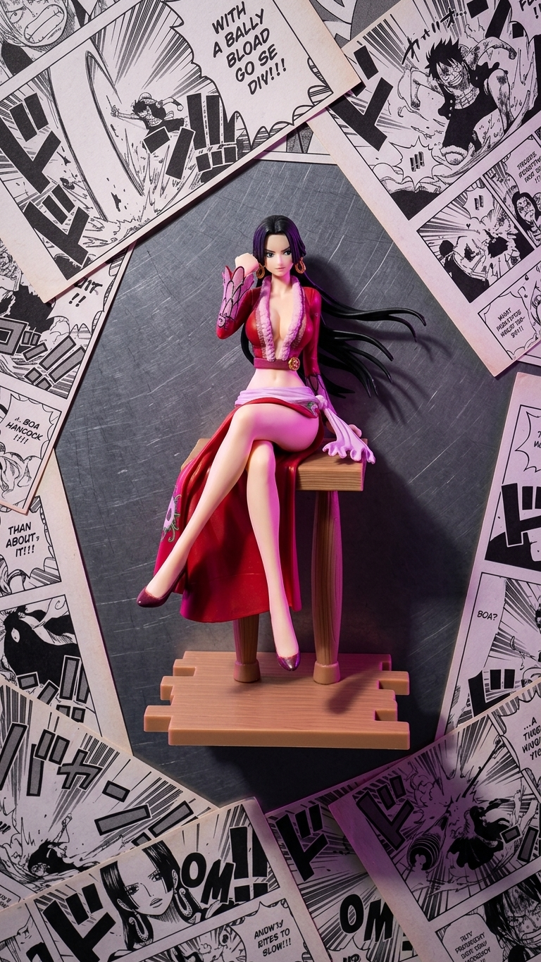 One Piece Boa Hancock "Pirate Empress" Collectible Action Figure - 20cm