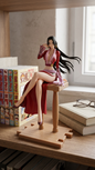 One Piece Boa Hancock "Pirate Empress" Collectible Action Figure - 20cm