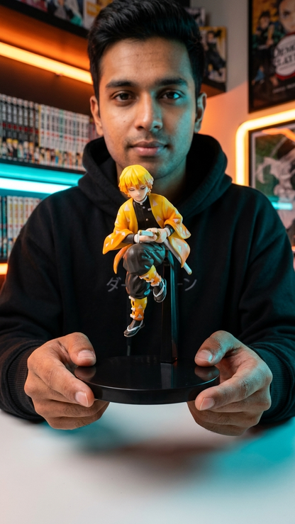Demon Slayer Zenitsu Agatsuma "Lightning Breathing" Action Figure - 18cm