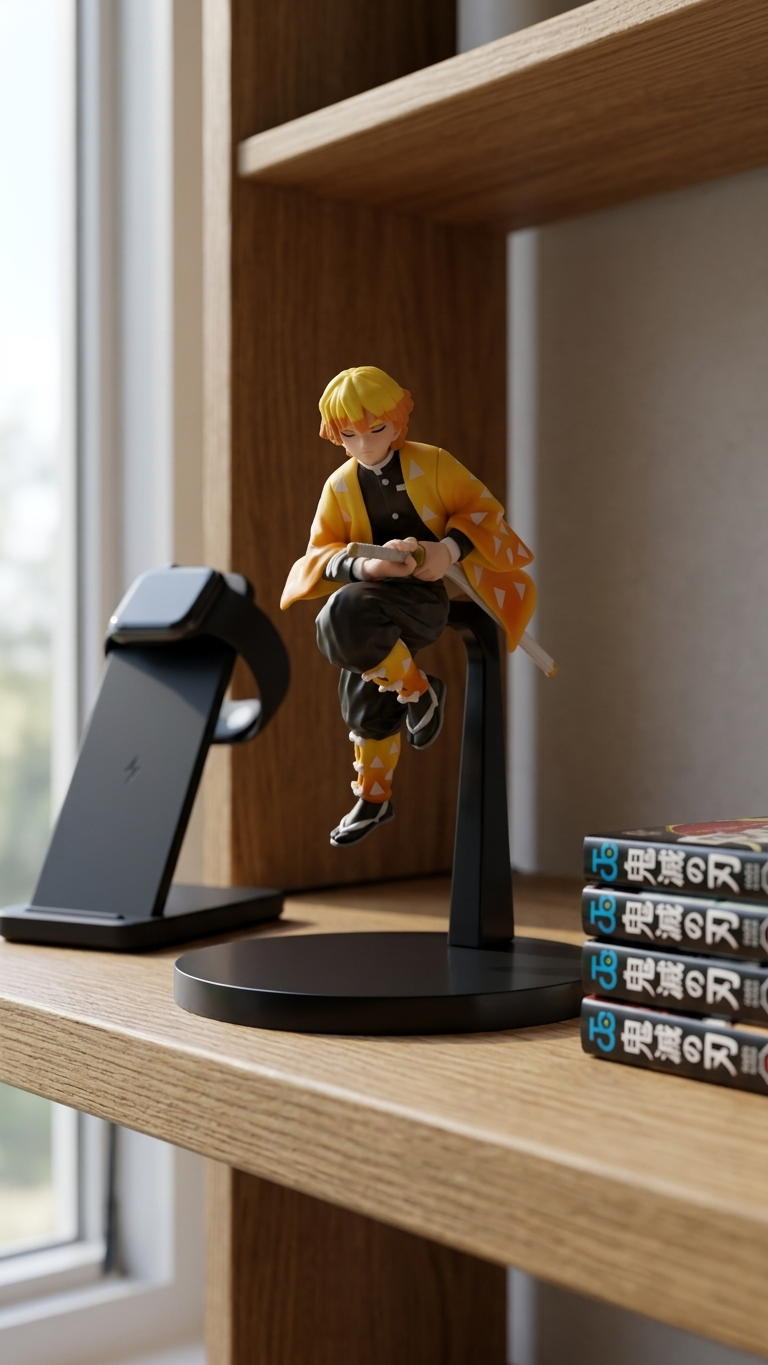 Demon Slayer Zenitsu Agatsuma "Lightning Breathing" Action Figure - 18cm