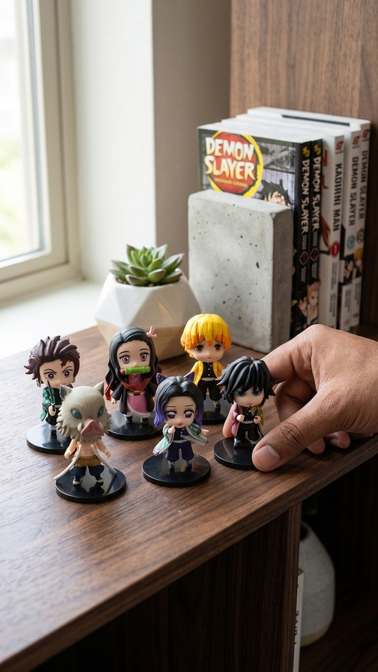 ⚔️ Demon Slayer 6 Character Miniature (10cm Height)