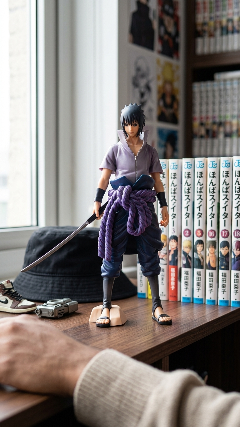 Naruto Shippuden: Sasuke Uchiha "Rinnegan Awakening" Action Figure – Master Stars Edition (26cm)